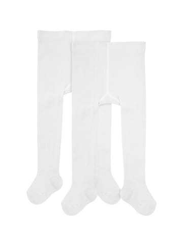 camano Strumpfhose 2er Pack ca-soft baby in Weiß