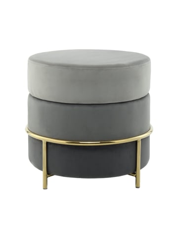 Qiyano Hocker Elanie 100 Grau