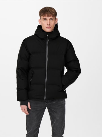 ONLY & SONS Daunenjacke in Black