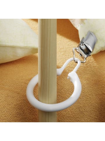 Reer Bettdeckenhalter, 4 Stück in Weiß ab 0 Monate