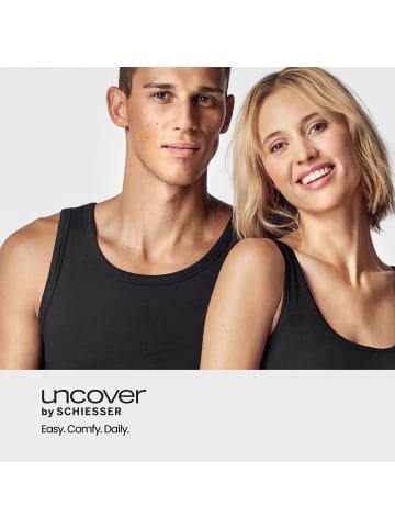 UNCOVER BY SCHIESSER Bettwäscheset Punto – Satin – 2teilig in Beige