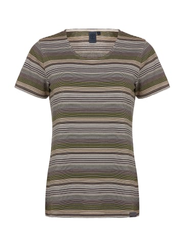 elkline T-Shirt Wonderful in khaki - avocado