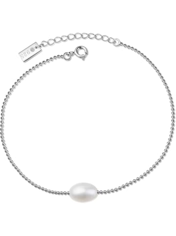 Ailoria MISAKI armband silber/weiße perle in weiß