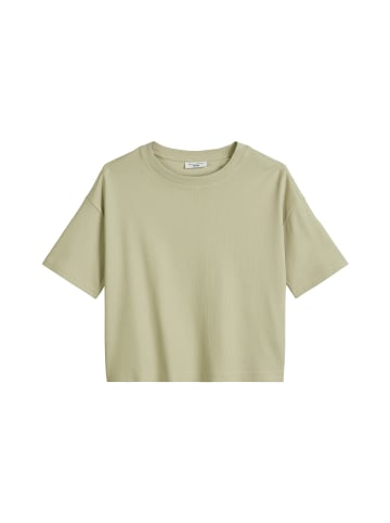 Marc O'Polo DENIM Oversize-T-Shirt cropped in Elm Green