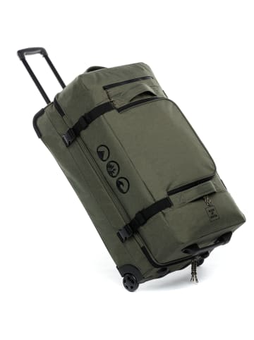 SONS OF ALOHA Reisetasche Reisetasche mit Rollen groß | Duffle 80 cm XL 120L in grün