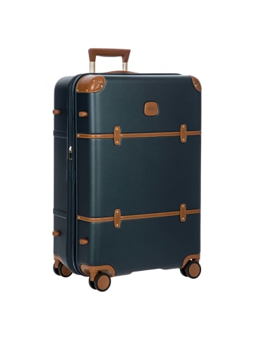 BRIC`s Bellagio - 4-Rollen-Trolley 70.5 cm erw. (eucalyptus) in blue/tan