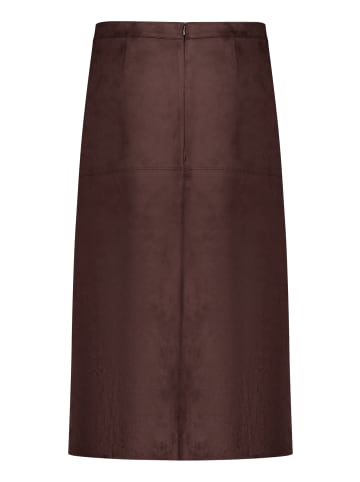 Betty Barclay A-Linien-Rock unifarben in Light Maroon