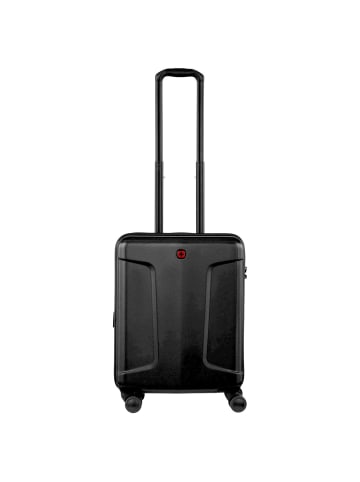 Wenger Legacy - 4-Rollen-Kabinentrolley 54 cm erw. (black) in schwarz