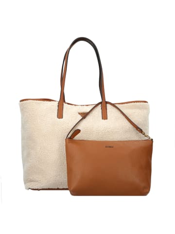 Guess Victtoria Shopper Tasche 40 cm in natural-cognac