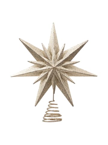 Atmosphera Créateur d'intérieur Weihnachtsbaumspitze in gold