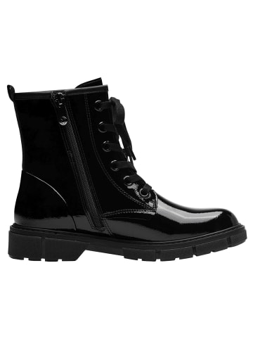 Marco Tozzi Stiefelette in BLACK PAT.