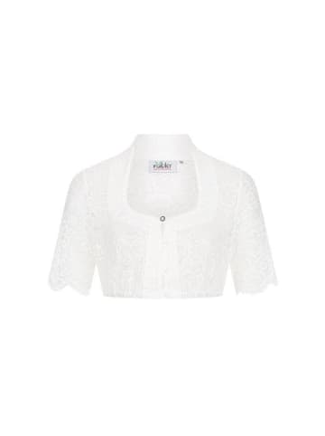 Nübler Dirndlbluse kurzarm Berta in Creme
