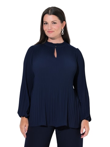 Ulla Popken Bluse in dunkles marine