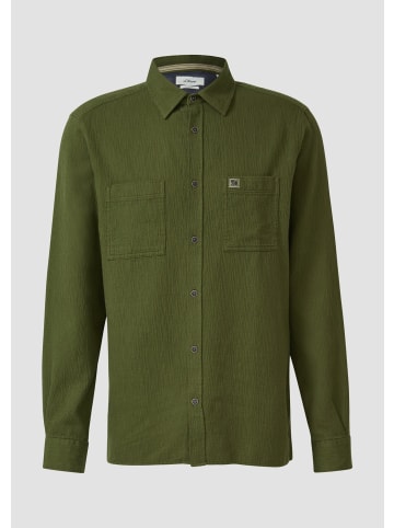 s.Oliver Hemd in 7983_olivgrün