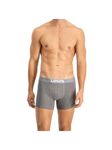 Levi´s Boxershorts 2er Pack in Grau melange