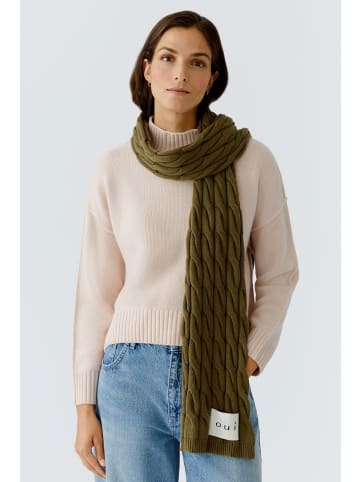 Oui Schal in khaki
