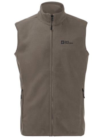 Jack Wolfskin Weste WALDSTEIG FZ VEST M in Braun