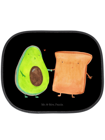 Mr. & Mrs. Panda Sonnenschutz Auto Avocado Toast ohne Spruch in Schwarz