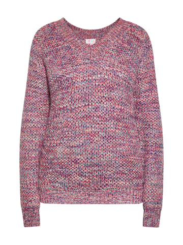 IZIA Strick Pullover in Pink Mehrfarbig