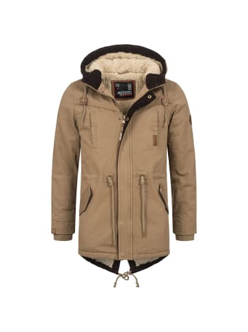 Alessandro Salvarini Winterjacke AS-280 in Camelfarben