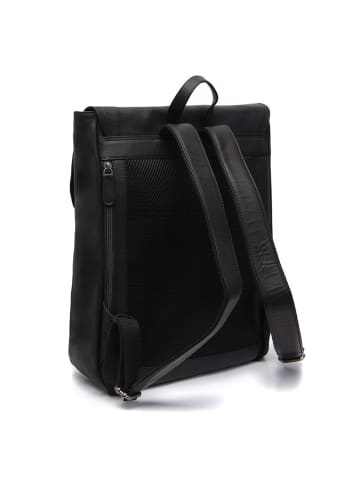 The Chesterfield Brand Farrow Daypack Leder 40 cm Laptopfach in black