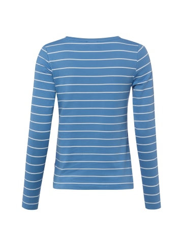 März Langarmshirt in blau weiß