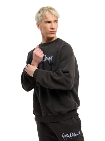 Carlo Colucci Sweatshirt Erspamer in Schwarz