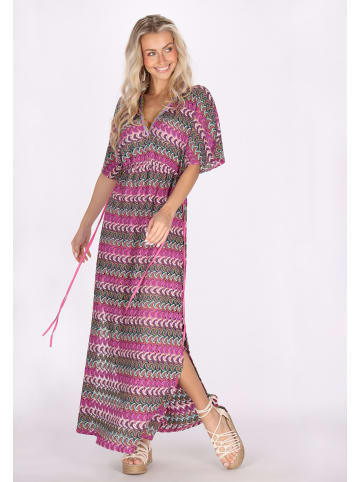 IZIA Damen Kleid in Pink Mehrfarbig
