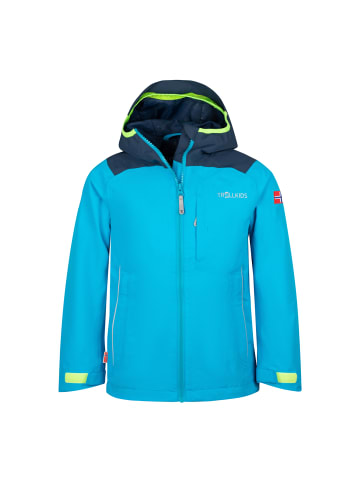 Trollkids Regenjacke Bergen in vivid blue