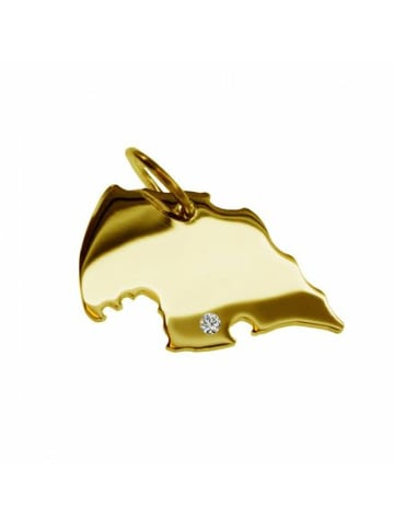 Schmuckador Anhänger Fehmarn mit Brillant 585 Gelbgold in gold