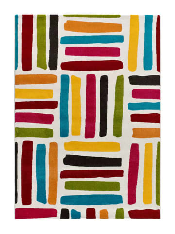 Atticgo Kurzflor-Teppich BOUNTY in mehrfarbig
