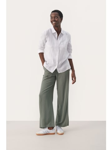 PART TWO Casual Hose PannaePW Easy fit in Agave Green