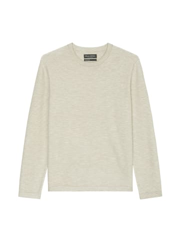 Marc O'Polo Pullover regular in white cotton