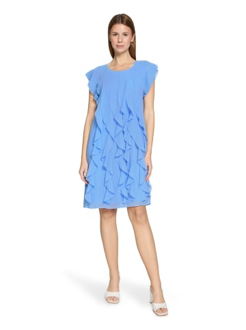 Vera Mont Cocktailkleid mit Volant in Paris Blue