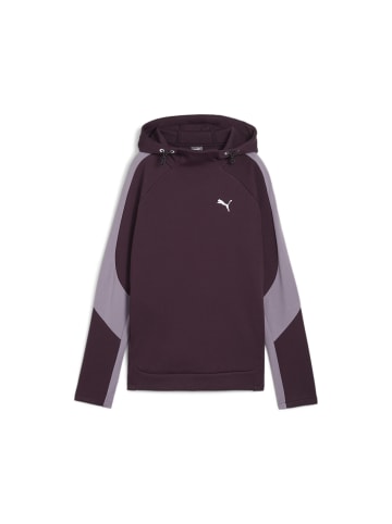 Puma Hoodie EVOSTRIPE in midnight plum