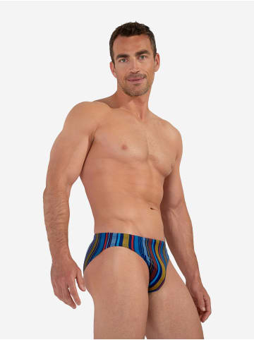 HOM Badehose Swim Micro Briefs Marni in multicolor stripes