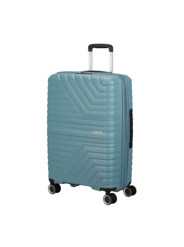 American Tourister Flytwist Spinner 67 cm mit TSA-Zahlenschloss in storm blue