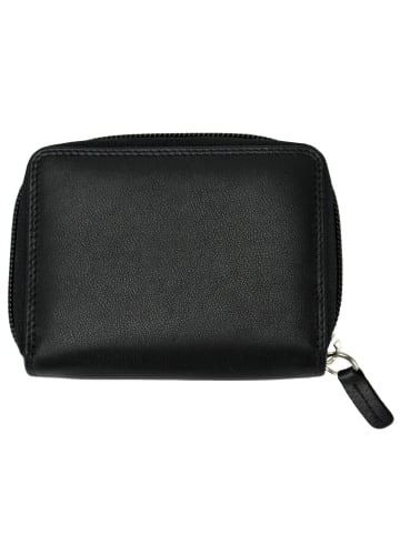 Golden Head Polo Kreditkartenetui RFID Leder 10 cm schwarz