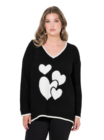 MIAMODA Pullover in schwarz