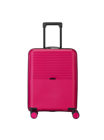 Pack Easy Jet 4 Rollen Kabinentrolley 55 cm in rot