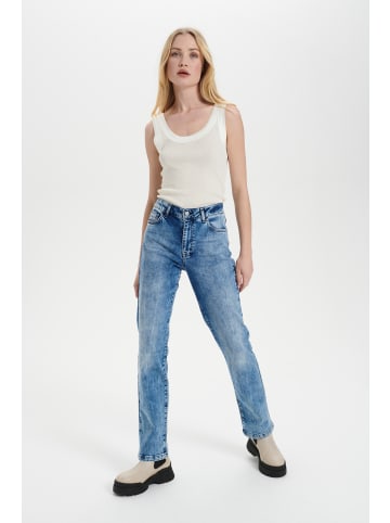 SAINT TROPEZ Jeans MollySZ Gerade Passform in Light Blue Denim