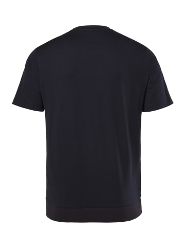 Men Plus Kurzarm T-Shirt in navy blau