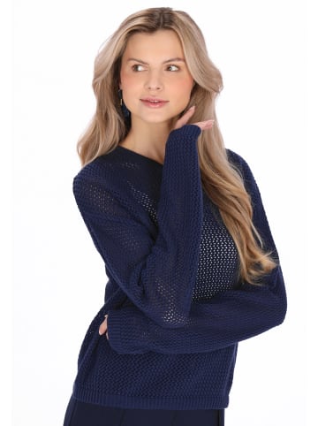 Usha Women Sweater in navy