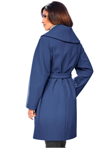 Heine Wolljacke in royalblau