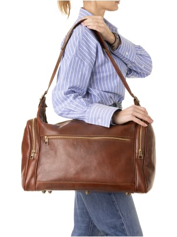 Viola Castellani Reisetasche in BROWN