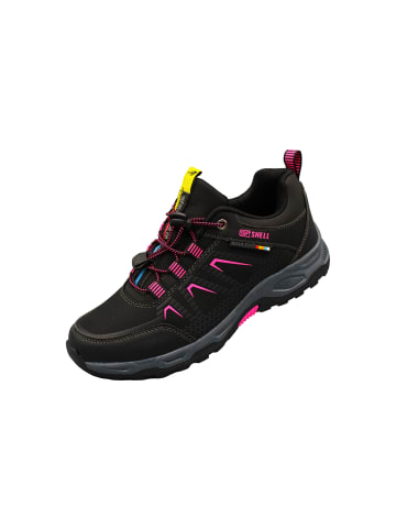 Roadstar Trekkingschuhe in Schwarz/Pink