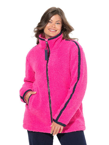 LAURASØN Sweatjacke in hibiskuspink