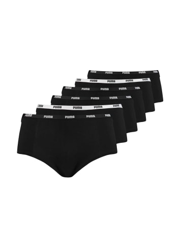 Puma Panty 6er Pack in Schwarz