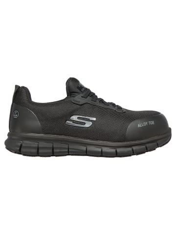 Skechers Sicherheitsschuhe Sure Track Jixie S1P in schwarz
