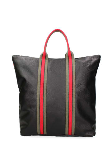 Gave Lux Handtasche, die sich in einen Rucksack umwandeln lässt in BLACK AND GREEN